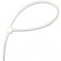Plastic Zip Ties - 8.9" White/Natural 40 lb. Tensile Break Strength