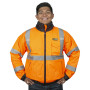 Cordova Reptyle™ Quilted Bomber Jacket - Orange