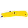 Utility - Utility Knife Safety Grip Die Cast Metal Yellow