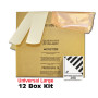 Airbag Module Shipping Box Universal Large 24" x 12" x 10" 12 Boxes