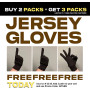 Gloves - Jersey, Brown Cloth -12 Pairs