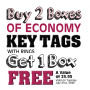 Key Tags - With Rings