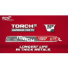 TORCH CARBIDE 9" x 1" 7 TPI- #5202