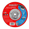 Diablo 7" x 1/4" x 5/8-11" Grinding Wheel