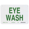Warning Sign-DANGER EYE WASH<br>Plastic