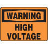Warning Sign- WARNING HIGH VOLTAGE 
