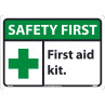 Warning Sign-SAFETY FIRST-Aluminum