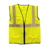 Surveyors Vest - ANSI Class 2 Yellow