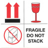 Fragile Do Not Stack Labels